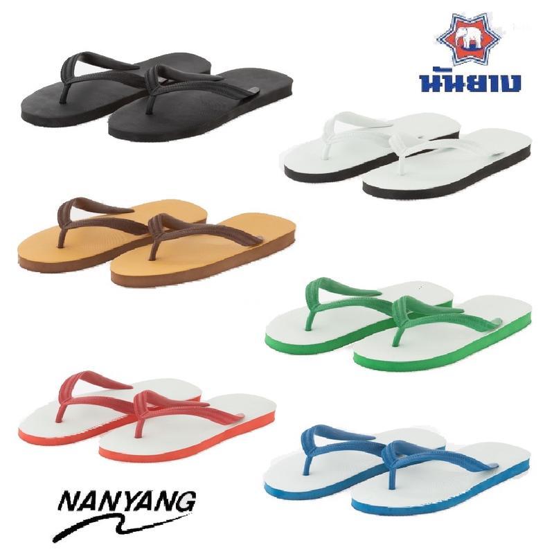 รองเท้าฟองน้ำ ช้างดาว by นันยาง ของแท้! มีสีใหม่ ดำหน้าขาว