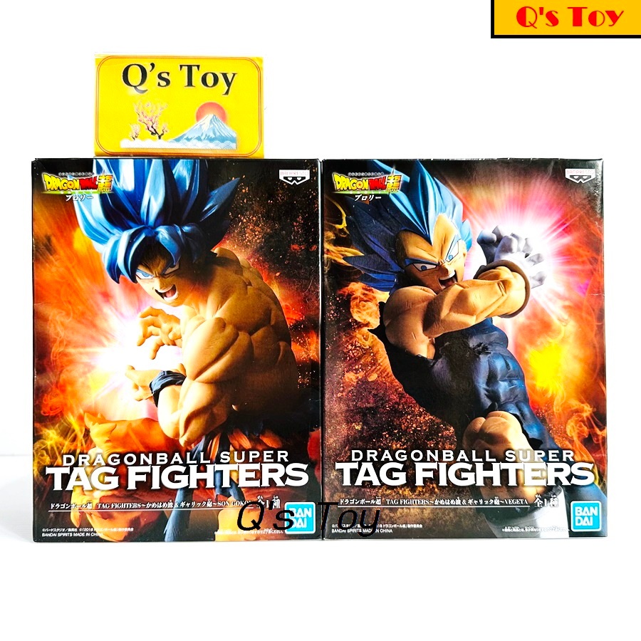 Set โกคู &amp; เบจิต้า [มือ 1] Tag Fighters ของแท้ - Super Saiyan God Goku &amp; Vegeta Tag Fighters Dragonball Super Banpresto