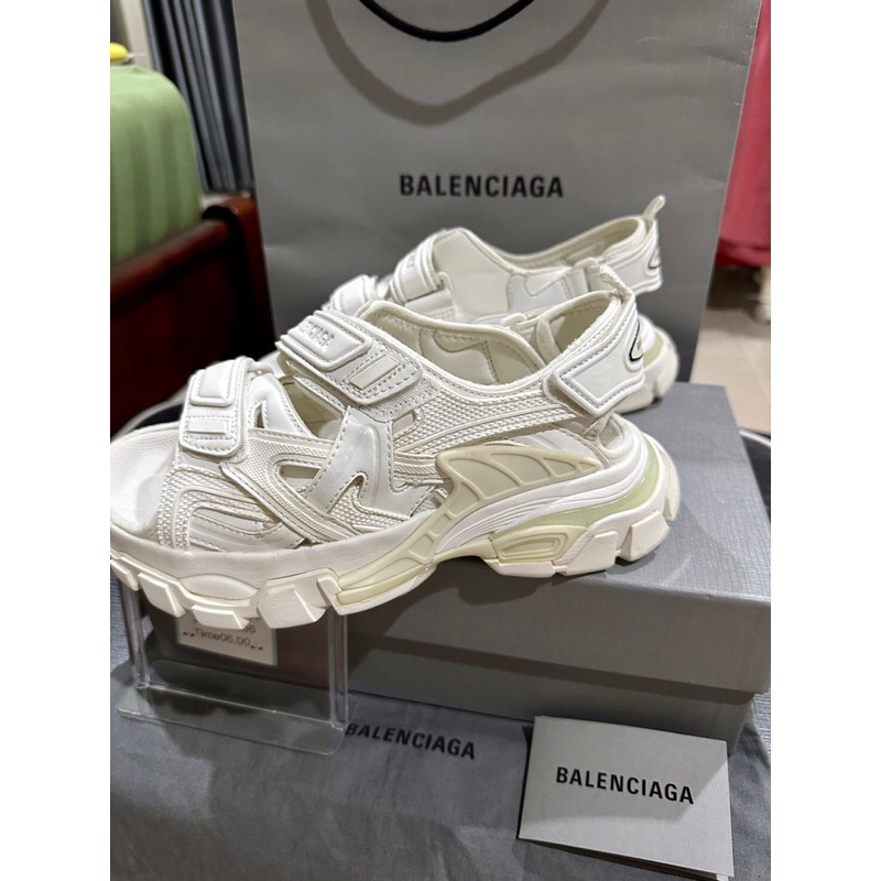 Used Like Very New Balenciaga Track chunky Sandals 4Uk วัดซอฟ 24CM มือ2