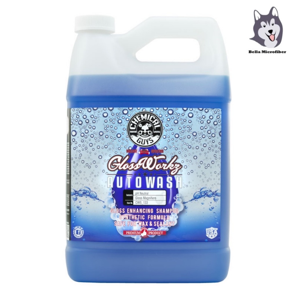 แชมพูล้างรถ Chemical Guys Glossworkz Gloss Booster And Paintwork Cleanser