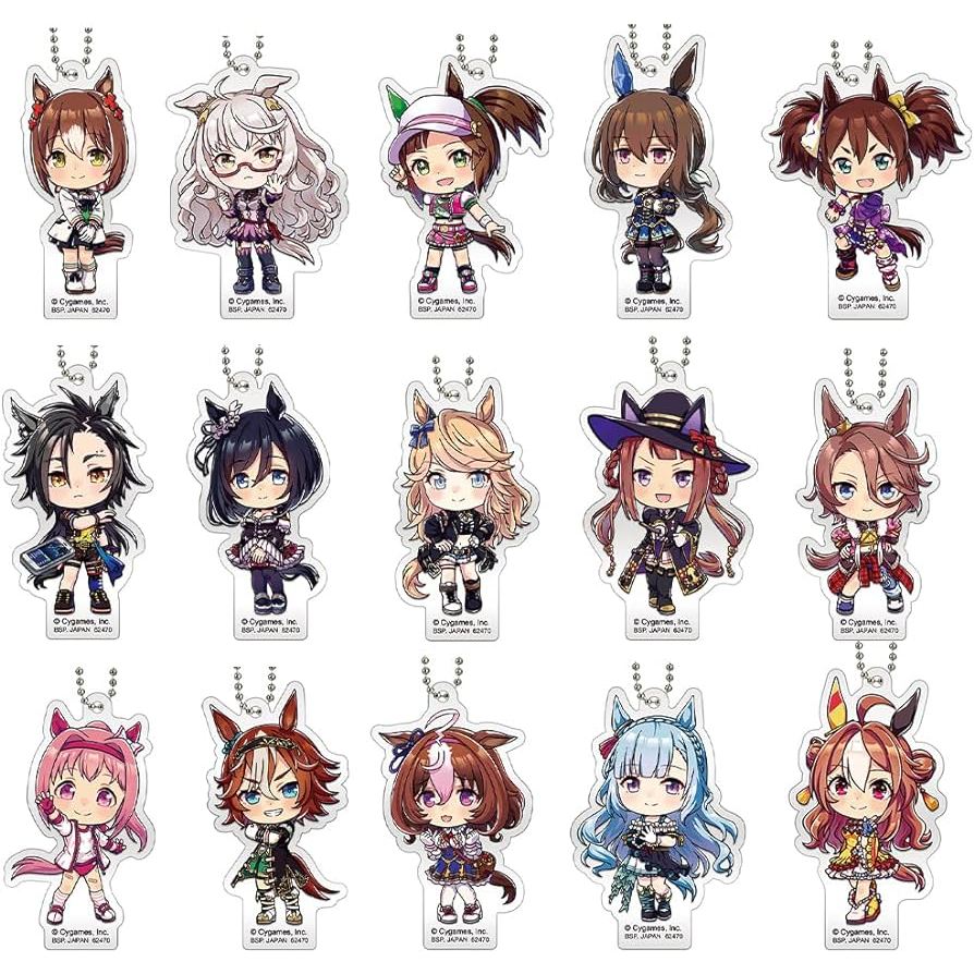 Ichiban Kuji Uma Musume Pretty Derby 5th G Prize Acrylic - อิจิบัง การ์ตูนสู้เพื่อฝัน ม้าสาวเดอร์บี้