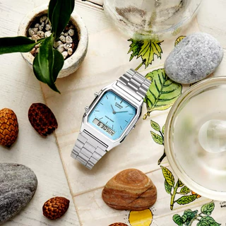 CASIO VINTAGEAQ-230 AQ-230A-7AMQY AQ-230A-2A2MQY AQ-230A-2A1MQY A168WA-8AY A168WA-3AY A168WA-5AY ของแท้ประกันศูนย์ 1ปี