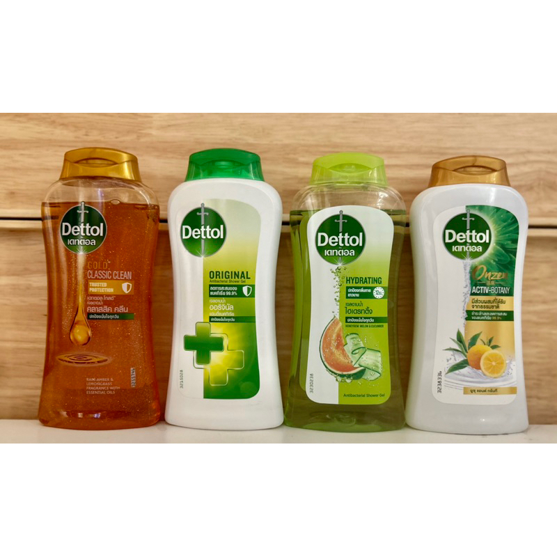 Dettol เดทตอล เจลอาบน้ำ ปริมาณ200-250กรัม