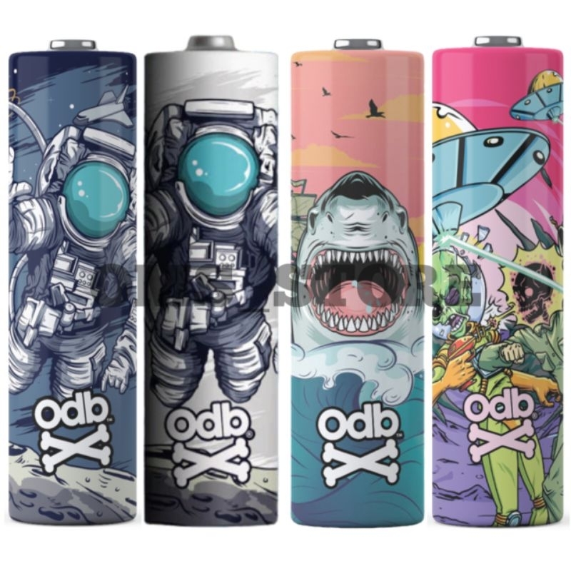 (พร้อมส่ง)ODB WRAPS 🇬🇧[ปลอกหุ้มถ่าน21700]🇬🇧 Vol.1 ของแท้100%🔥