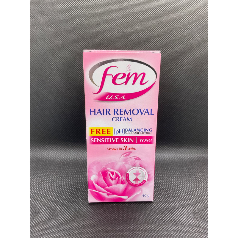 Fem Hair Removal Cream U.S.A (40g.) เฟม ครีมกำจัดขน