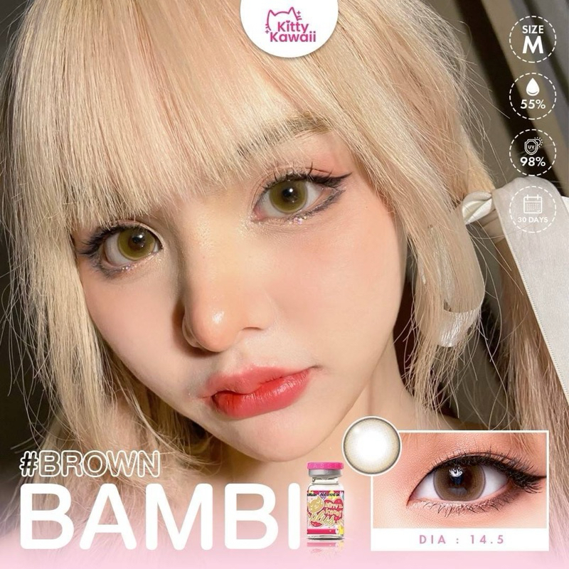 🦄🌈 kitty kawaii BAMBI#Grey#Brown#มีแบบเก็บปลายทาง