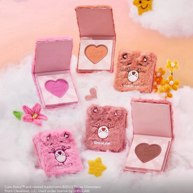 พร้อมส่ง บลัชแคร์แบร์ SHEGLAM x CARE BEARS CUDDLE TIME BLUSH บลัชออน แคร์แบร์