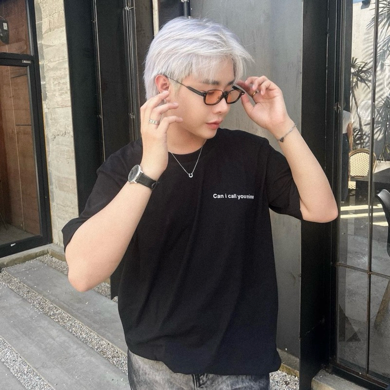 เสื้อยืด 𝑐𝑎𝑛 𝑖 𝑐𝑎𝑙𝑙? *☺︎︎|sherbet.teeshop/Can I call