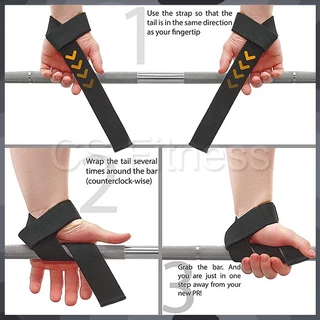 2 ชิ้น CSF Lifting Strap – สายรัดข้อมือยกน้ำหนัก