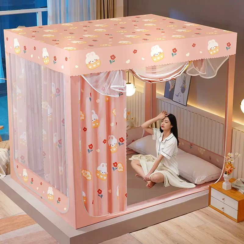 5 ฟุต 6 ฟุต 6.6 ฟุตแบบ 3 ประตู มุ้งครอบผู้ใหญ่ ครอบเด็กเล็ก มุ้งเต็นท์ กันแมลง คุ้มมาก มุ้งกันยุง มุ้งแบบห้องนอน