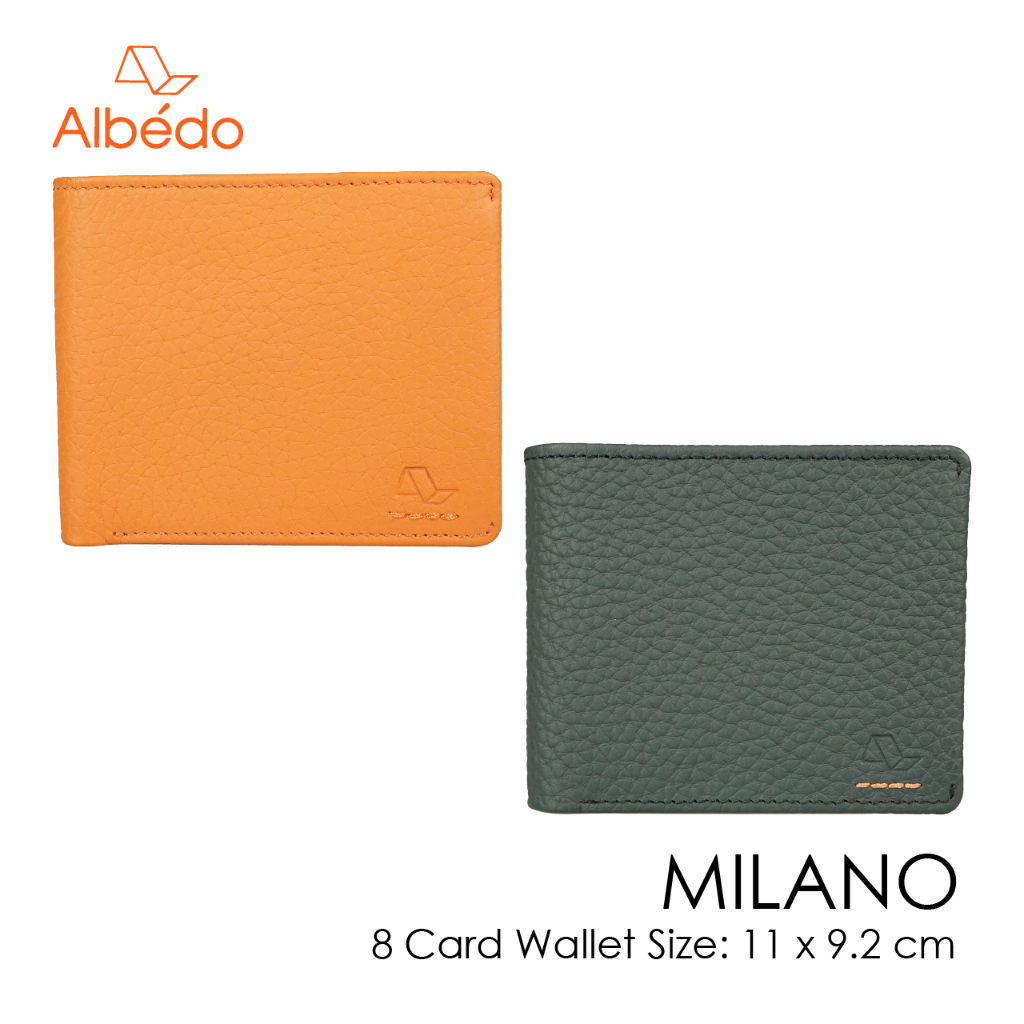 [Albedo] MILANO 8 CARD WALLET กระเป๋าสตางค์ 8 การ์ด รุ่น MILANO - ABML00874/ABML00896