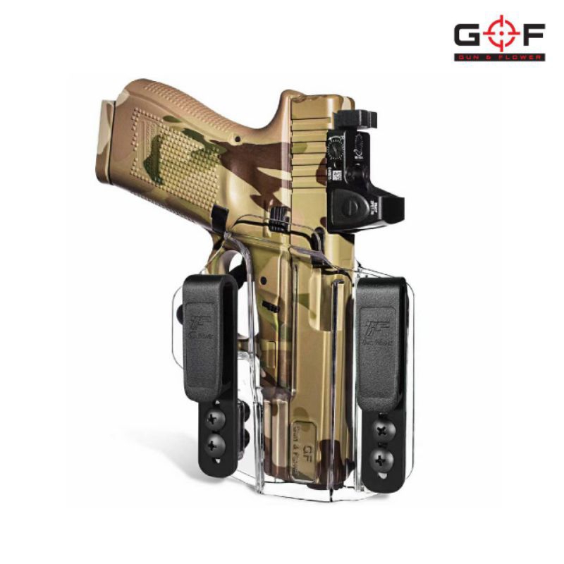 ซองพกนอก+พกใน (2in1) Glock19/G17 สลับใช้งานได้ทั้งถนัดซ้าย-ขวา