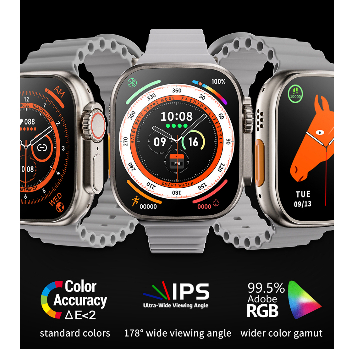 สมาร์ทวอทช์ Smart Watch KD99 Ultra Pro รองรับภาษาไทย นาฬิกาสมาร์ทวอทช์ สัมผัสได้เต็มจอ นาฬิกาsport นาฬิกากันน้ำ