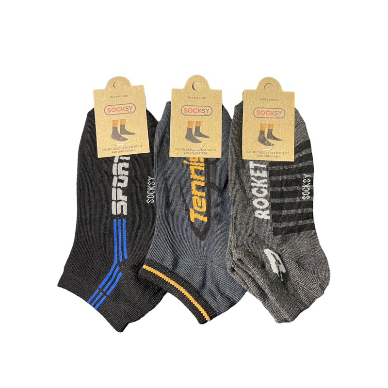 ถุงเท้าข้อสั้น Socksy 1แพคมี 12 คู่ ขนาดฟรีไซด์ - รูปที่ 7
