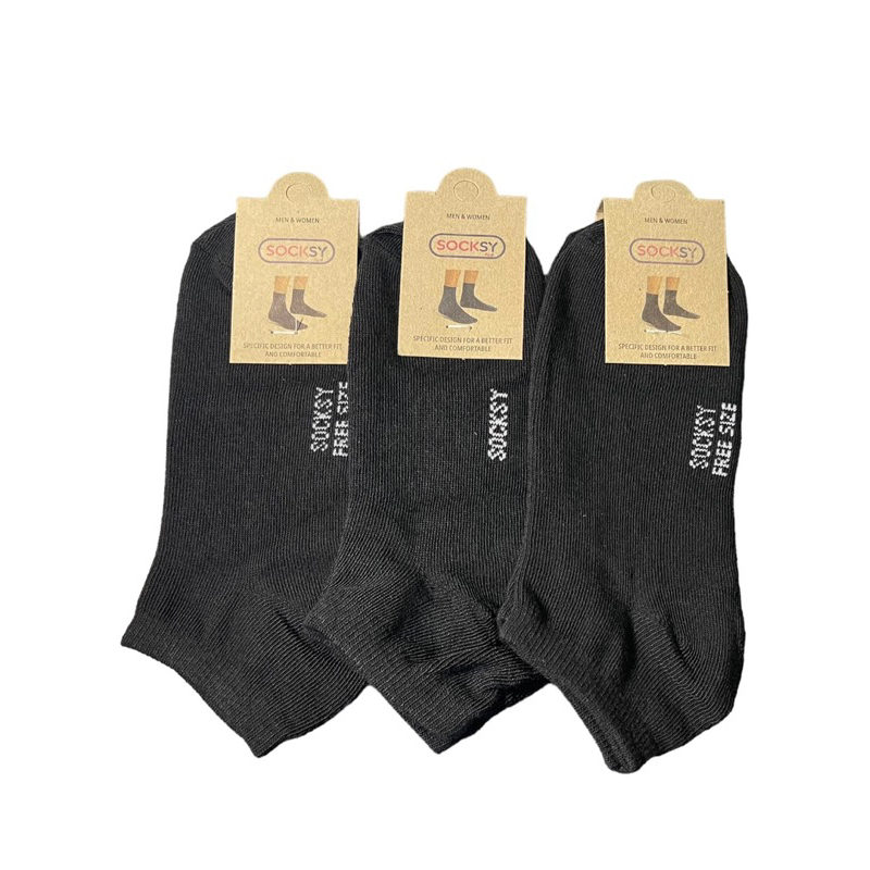 ถุงเท้าข้อสั้น Socksy 1แพคมี 12 คู่ ขนาดฟรีไซด์ - รูปที่ 2