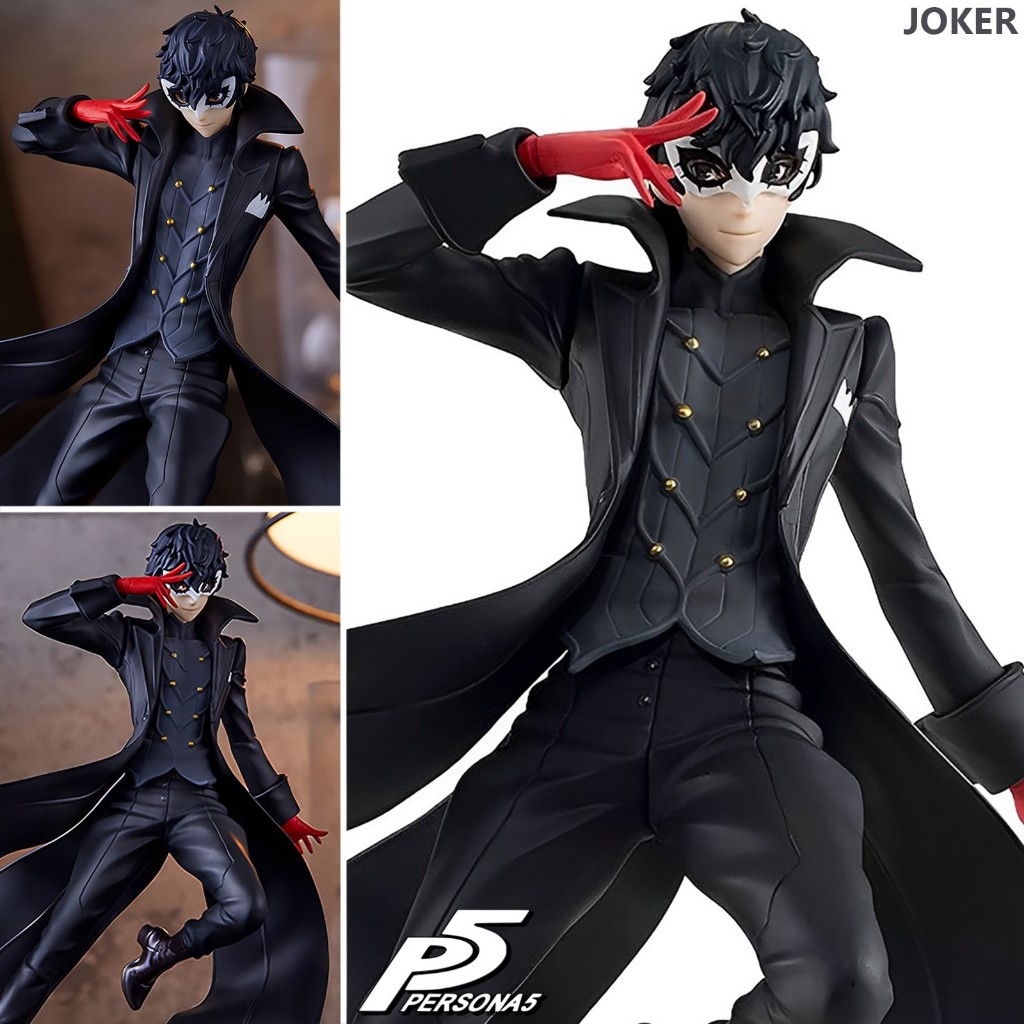 ฟิกเกอร์ Pop Up Parade Persona 5 The Animation เพอร์โซนา ดิแอนิเมชัน Joker Ren Amamiya โจ๊กเกอร์ เร็