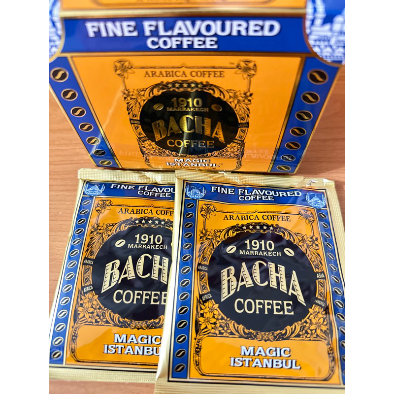 กาแฟ Bacha Arabica Coffee แบบซอง Fine Flavoured Coffee