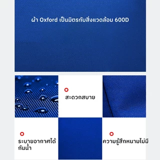 ก้าอี้แคมป์ปิ้ง เก้าอี้สนามพับได้ พร้อมที่พักแขน แบบพกพา ท่ออลูมิเนียมหนา รับน้ำหนัก150กก (พร้อมส่งจากไทย)