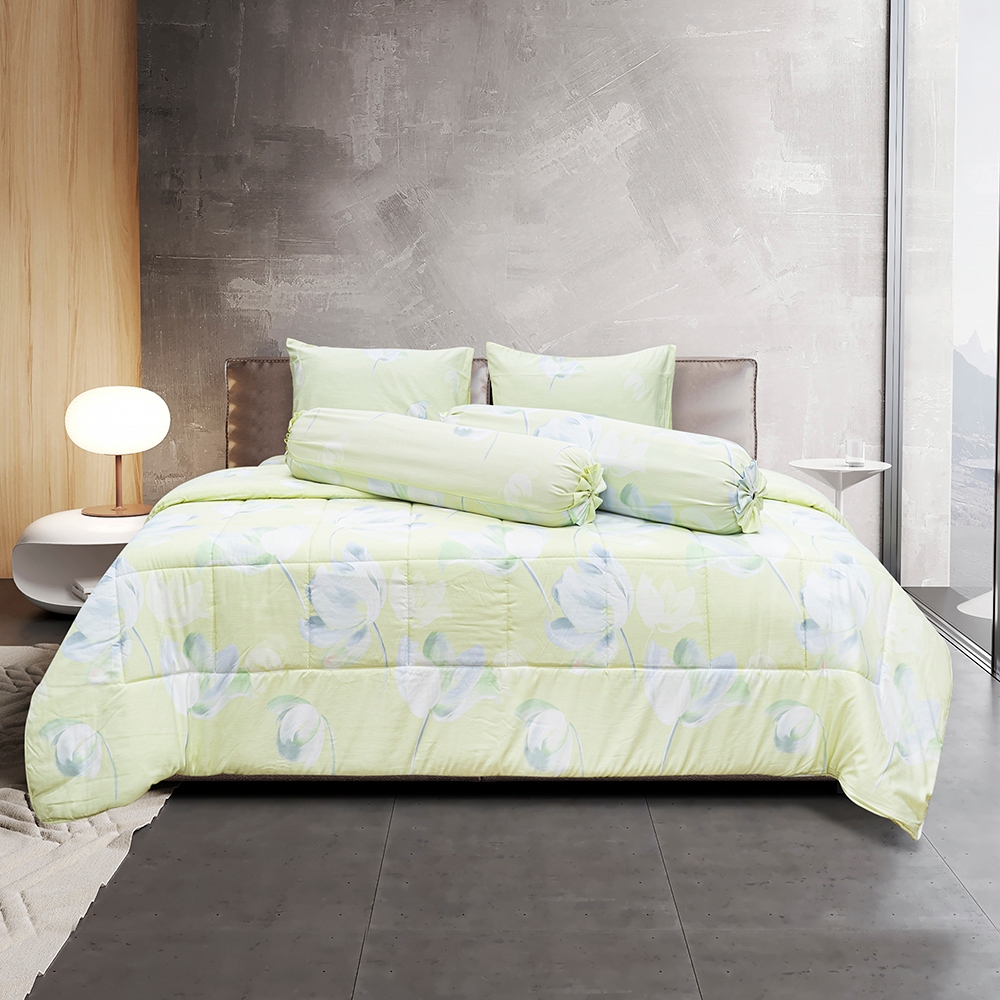 Picasso ชุดเครื่องนอน รุ่น Tencel ลาย Baku ขนาด 6 ฟุต 6 ชิ้น ผ้า Tencel ทอ 460 เส้น/ 10 ตร.ซม.