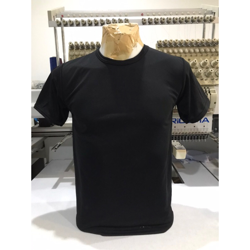 เสื้อยืดรองในทหาร คอกลมสีดำ เนื้อผ้าปีกาแดง cotton ไม่ย้วย สามารถใส่เป็นรองในได้อย่างไม่ร้อน และกระชับลำตัว