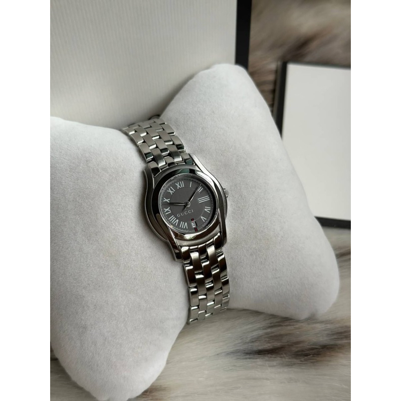 ⌚️Gucci 5500L Grey Dial Lady’size