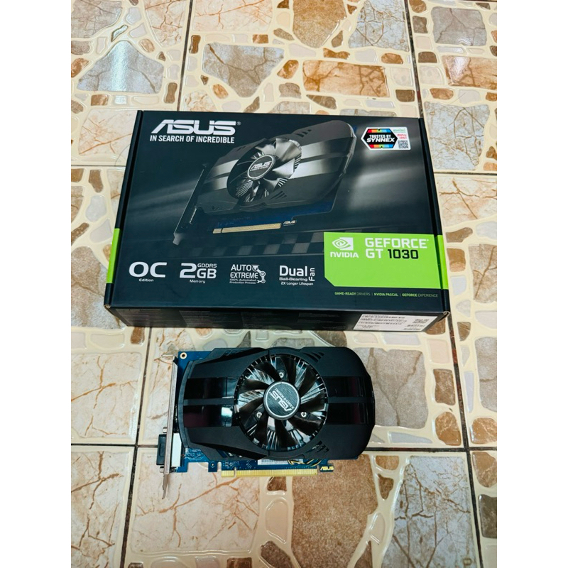 ขายการ์ดจอมือสอง ASUS GEFORCE GT 1030 PH - 2GB DDR5