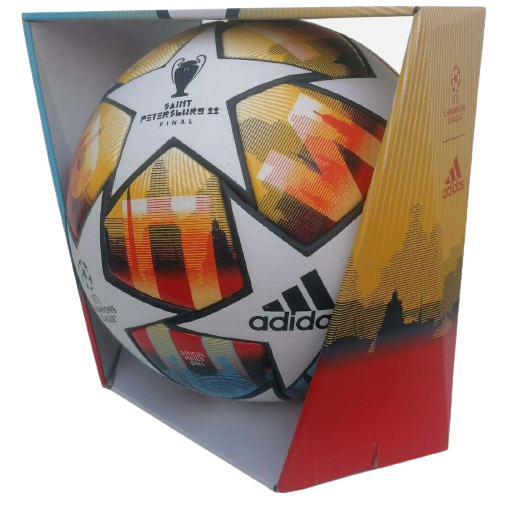 ลูกฟุตบอล ADIDAS UCL PRO St.Petersburg ลูกฟุตบอลที่ถูกแบนจากการแข่งขันนัดชิงชนะเลิศ UCL 21/22