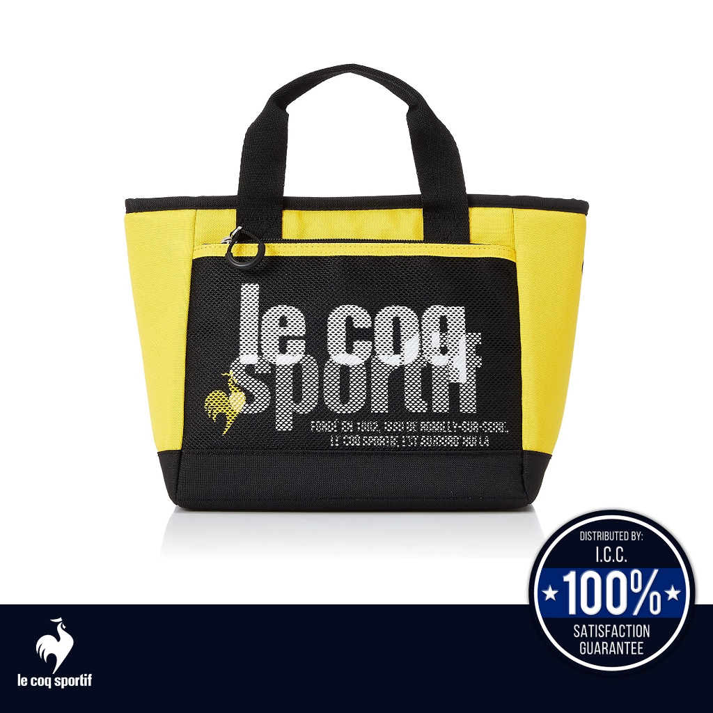 le coq sportif กระเป๋าถือกอล์ฟ สีเหลือง (กอล์ฟ, gollf, pouch, กระเป๋าถือ, lecoq, เลอค็อก)