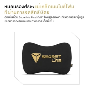 Secretlab TITAN Evo Ergonomic Chair—รุ่นเบาะหนัง Hybrid NEO™️ สีดำ โลโก้ทอง (Stealth) เก้าอี้สุขภาพ ปรับสรีระ รองรับหลัง