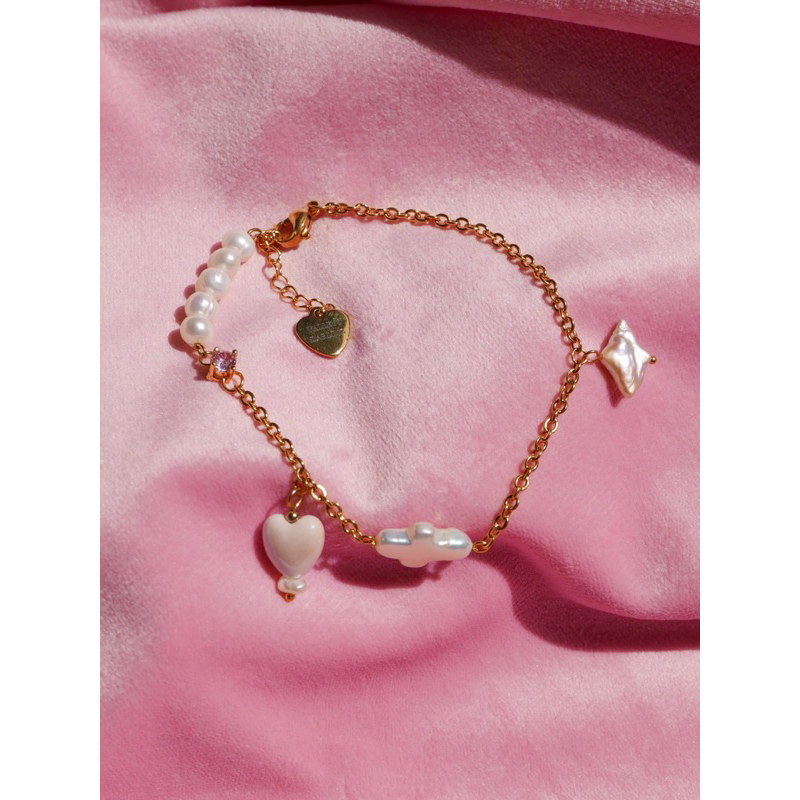 Valleydarley - สร้อยข้อเท้า Lost Angel Anklet 18k Gold-plated