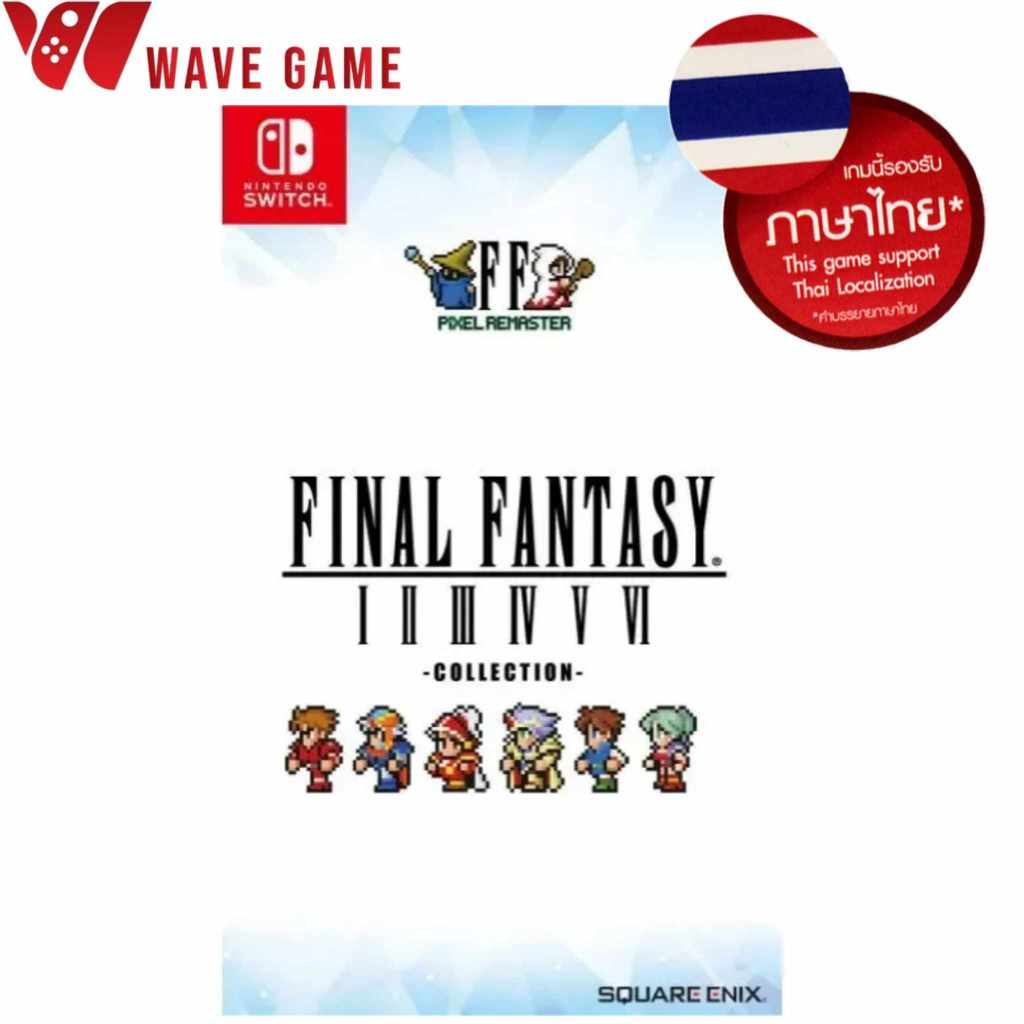 nintendo switch final fantasy i-vi pixel remaster collection ( english / ซับไทย )