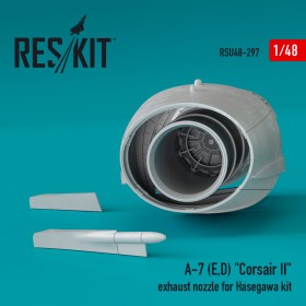 RSU48-0297	A-7 (E,D) "Corsair II" exhaust nozzle for Hasegawa kit (1/48)