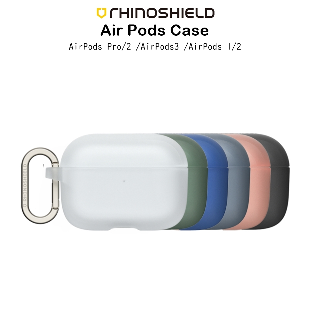 Rhinoshield AirPods Case เคสกันกระแทกเกรดพรี่เมี่ยม เคสสำหรับ AirPods Pro2/AirPods3 /AirPods 1/2 (ของแท้100%)