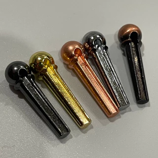 หมุดกีต้าร์ เหล็ก หมุดกีต้าร์โปร่ง guitar pin 6 ชิ้น