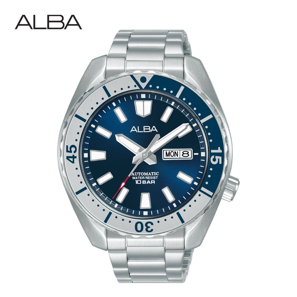 ALBA นาฬิกาข้อมือ Makushita Automatic รุ่น AL4435X ขนาด 45 mm.