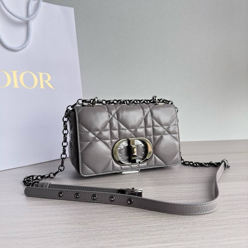Dior SMALL DIOR CARO BAG(Ori) 📌size 20x12x7 cm 📌สินค้าจริงตามรูป งานสวยงาม หนังแท้