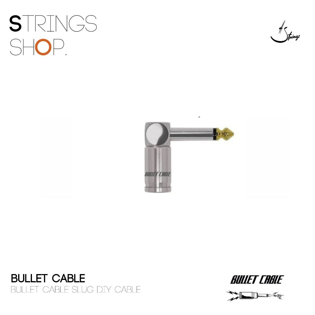 หัวแจ็ค Bullet Cable Slug DIY Cable
