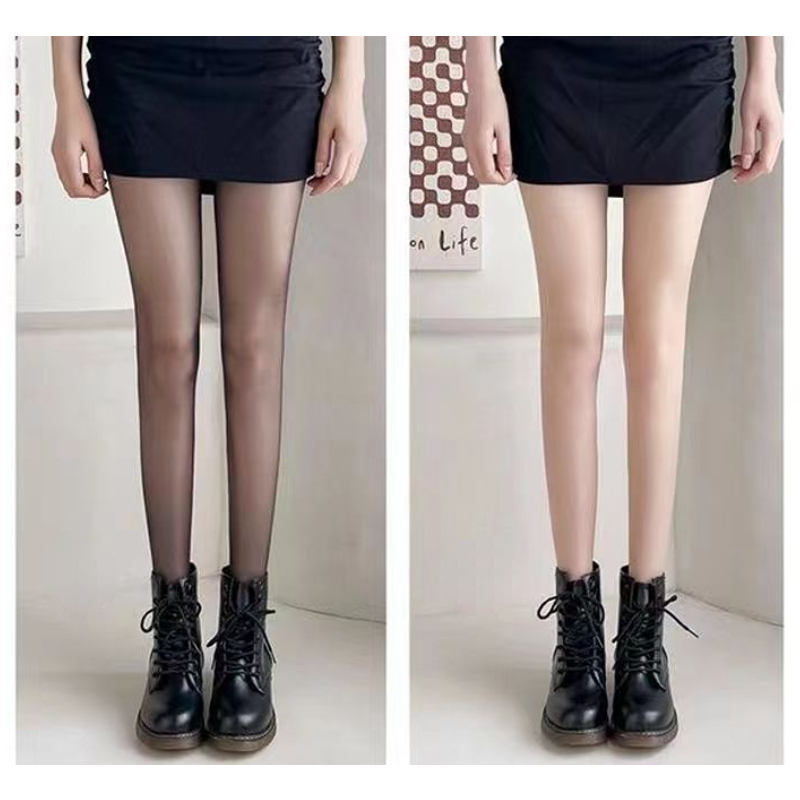 ถุงน่องสตรี ถุงน่องแบบบาง ท่อยาว