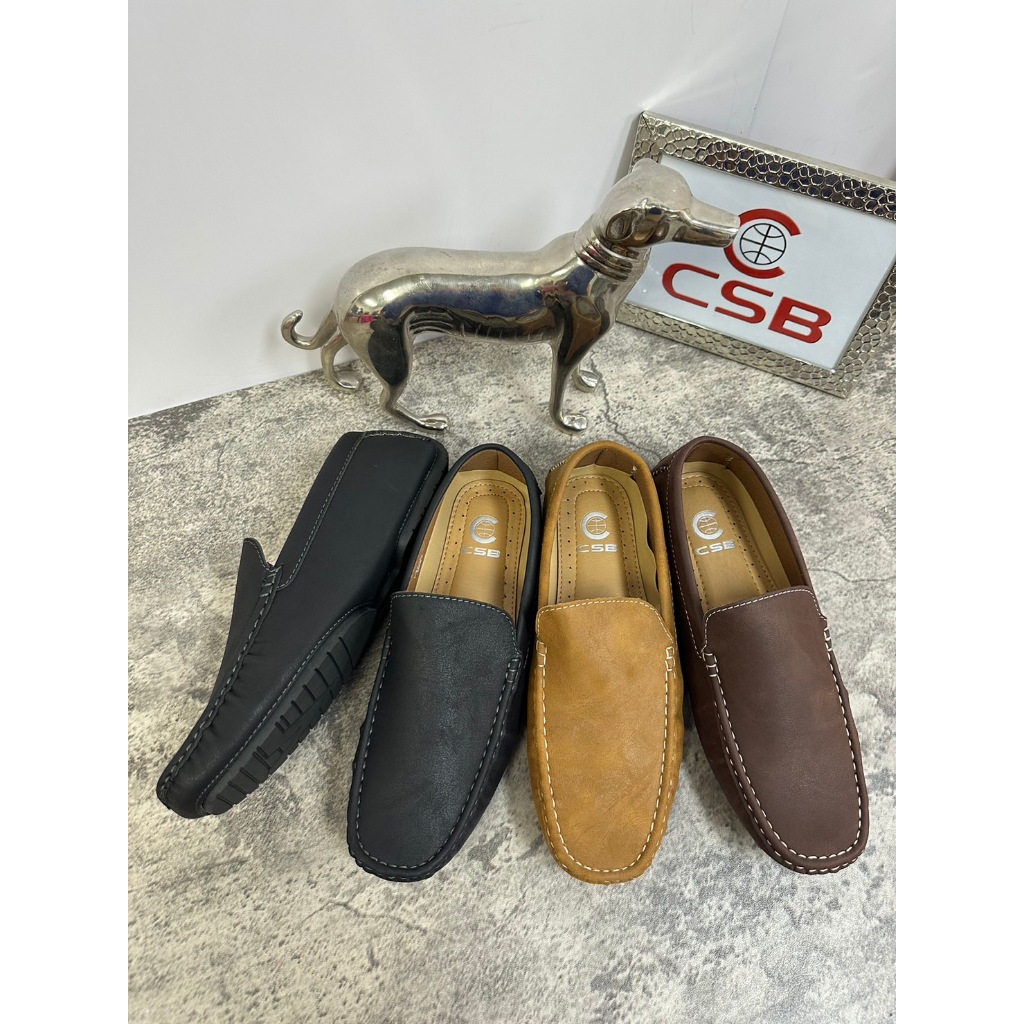 CM202รองเท้าหนังหุัมส้นพื้นเตี้ยไซส์39-45มี4สี