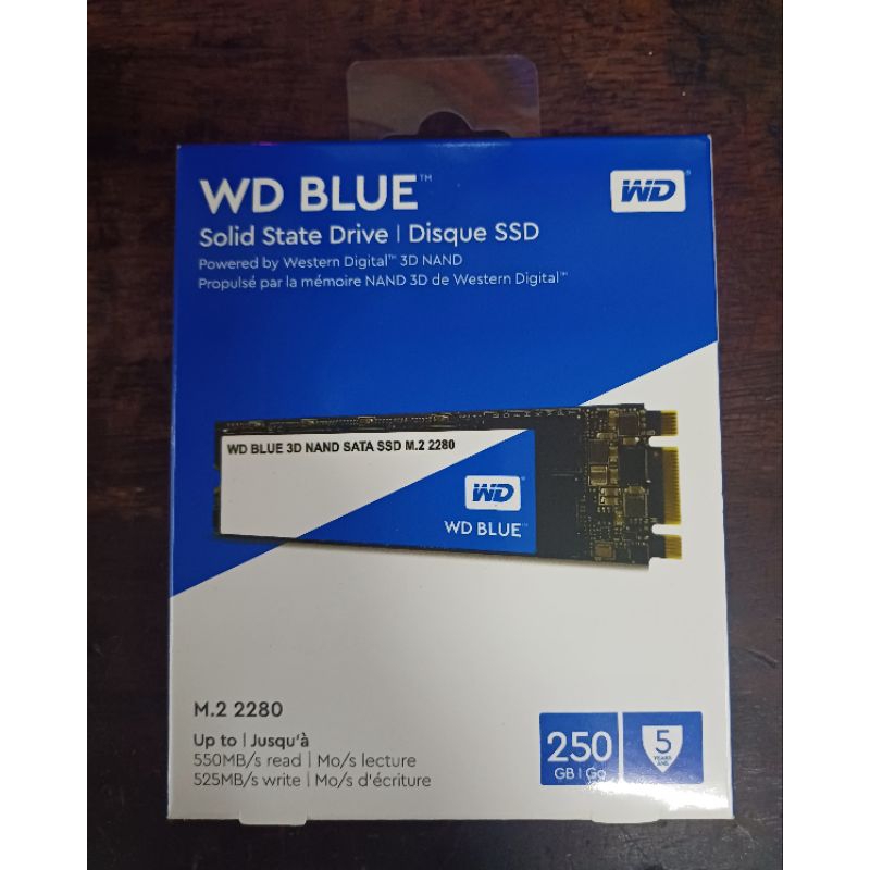 SSD WD M.2SATA 250GB มือสอง