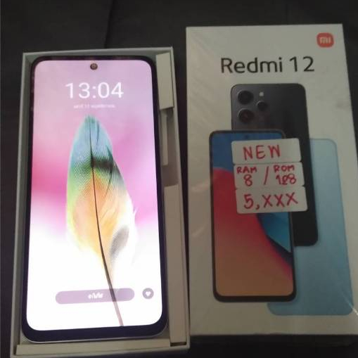 [มือ2สภาพนางฟ้า] Xiaomi Redmi 12 สมาร์ทโฟน หน้าจอ 6.79" Ram 8 Rom 128 ประกันศูนย์