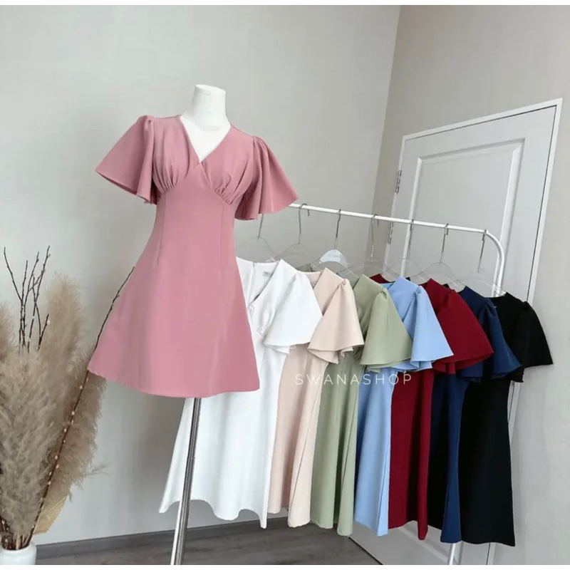Jenny dress ป้าย swanashop