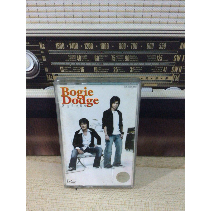 เทปคาสเซ็ท โบกี้ดอร์จ Bogie Dodge อัลบั้ม Spirit ลิขสิทธิ์แท้