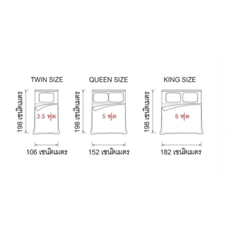 ผ้าปูที่นอน พร้อมผ้านวม ชุดเครื่องนอน ครบเซ็ต 6 ชิ้น มีขนาด 3.5-5- 6ฟุต