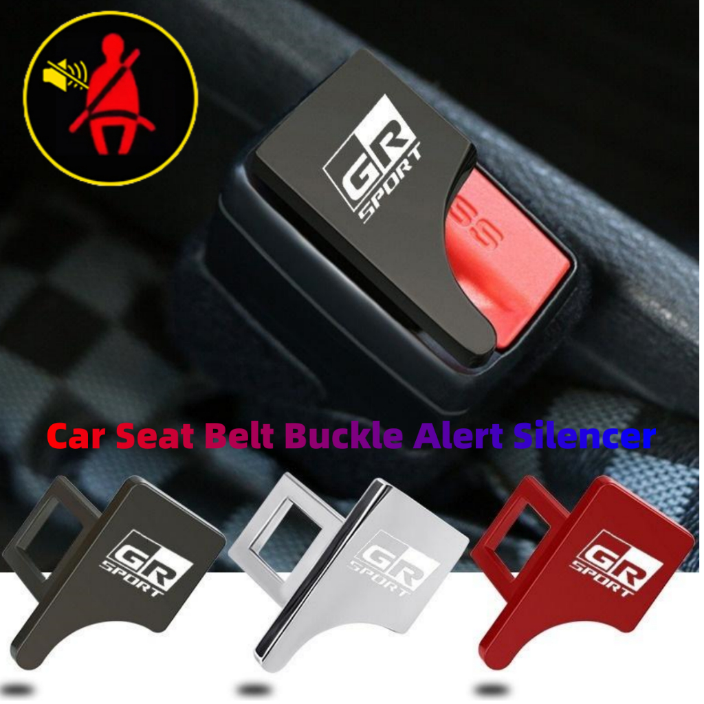 Toyota GR Sport Yaris Corolla Cross CHR Vios หัวเข็มขัดนิรภัยรถ หัวเสียบเข็มขัดนิรภัยเพื่อตัดเสียงเตือนที่เสียบเบลหลอก