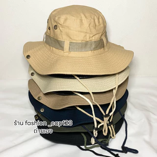 🌳หมวกเดินป่า หนา 2 ชั้นใส่เย็นสบาย แคมป์ปิ้เง↓ ⛺️ใส่ไปเที่ยวที่ไหนก็สวยเท่ บังแดด สไตล์วินเทจ มีพร้อมส่งค่ะอยู่ กทม