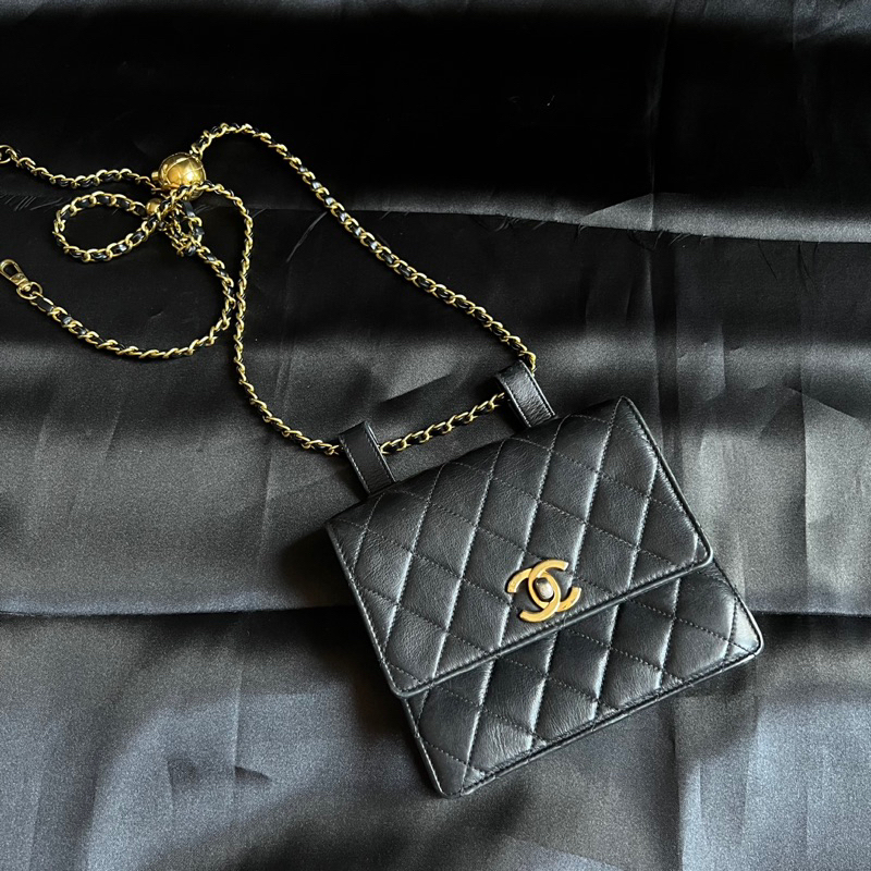 Used Chanel Belt Bag Holo1 (สายแท้) ของแท้