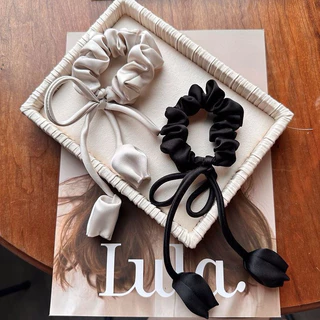 ยางรัดผม LUXURY TULIP ทรงเรียบหรูน่ารัก พร้อมส่งในไทย!!!