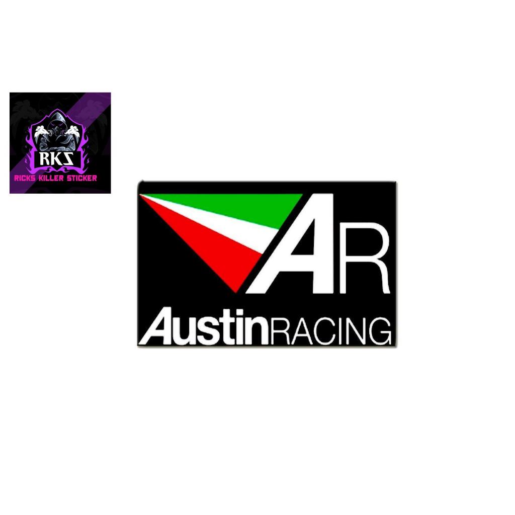 2 ชิ้น Sticker / เซ็ต สติ๊กเกอร์รถ Austin Racing แต่งรถบุคลิกภาพ (แถม1)