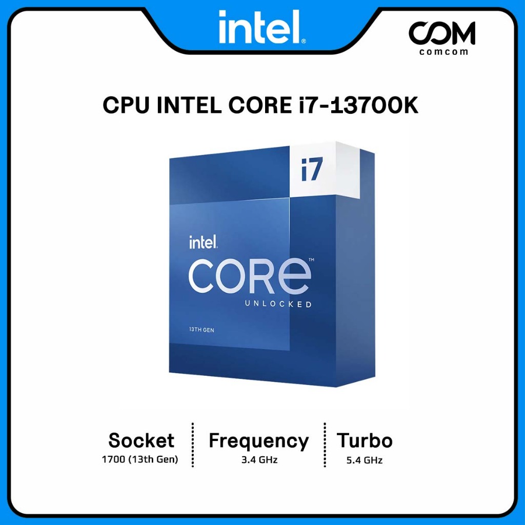 CPU INTEL CORE I7-13700K 3.4 GHz (LGA 1700) 16C/24T